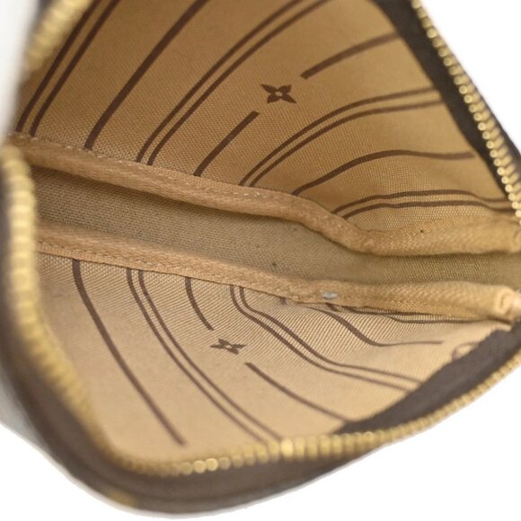 LOUIS VUITTON T&B Mini Pochette Accessoires Hand Bag Monogram BN - Picture 12 of 12